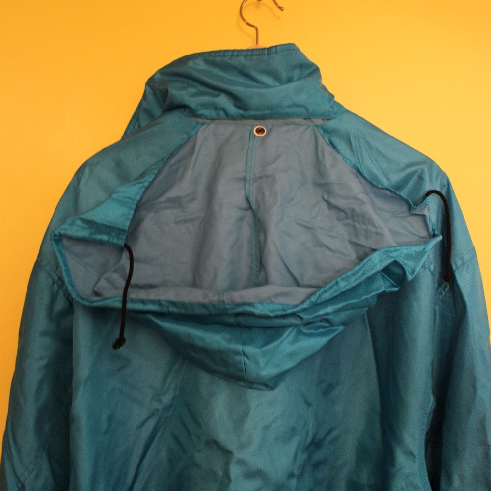 Vintage 80s Teal Descente Jacket - Picture 4 of 6